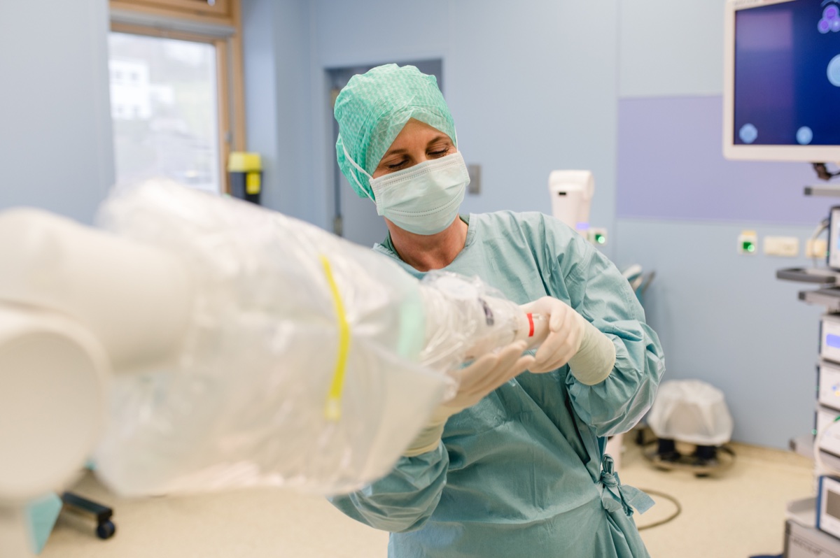 Robotisch assistierte Operation